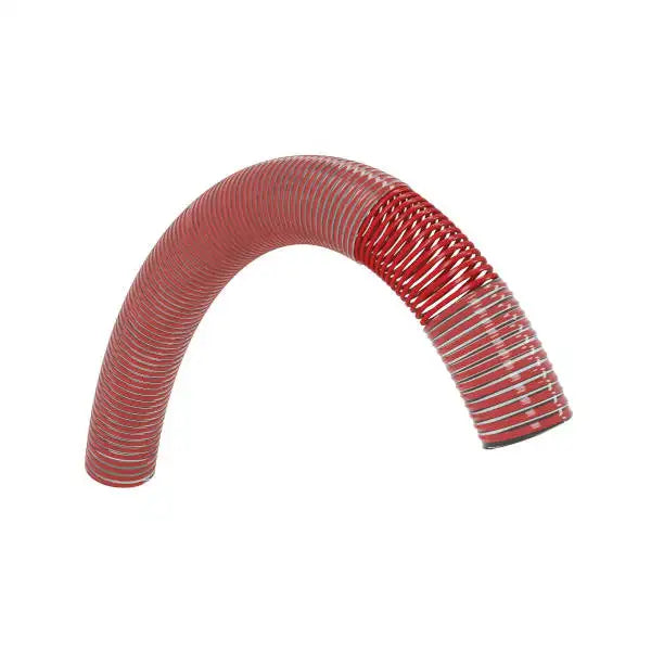 Food rated red heliflex suction &amp; delivery hose, suited for water and food product applications - United Flexible