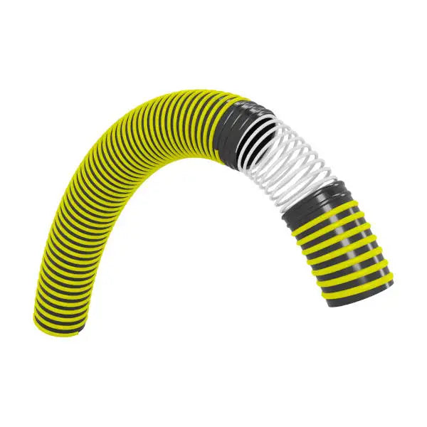 Tigertail Medium Duty PVC Vacuum Hose - United Flexible