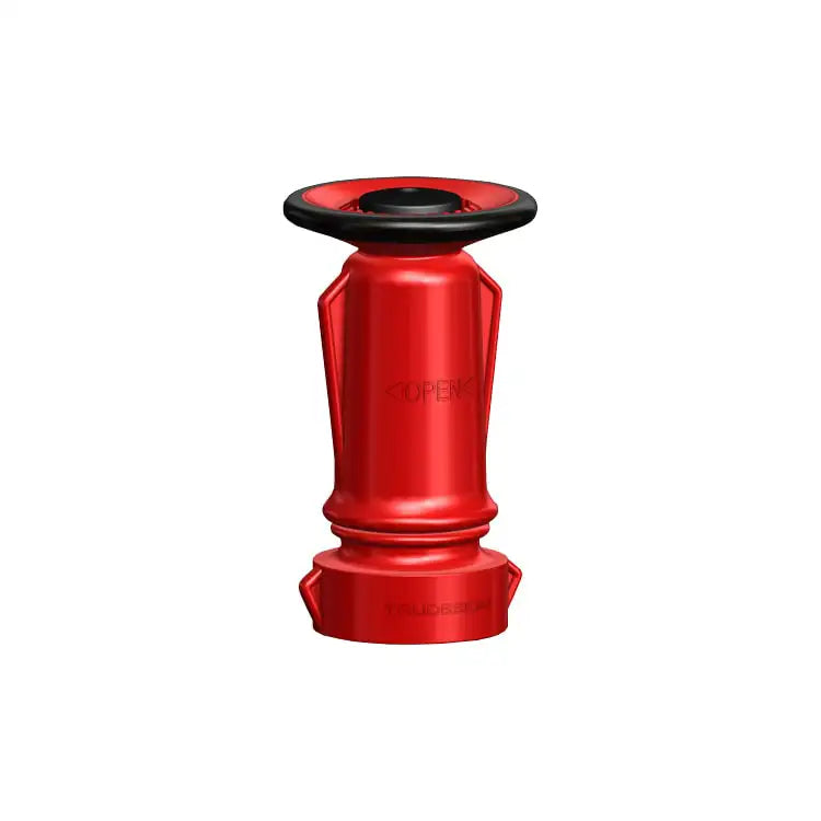Red Powerjet Nozzle - fully adjustable outlet from closed, to fan spray to jet - United Flexible