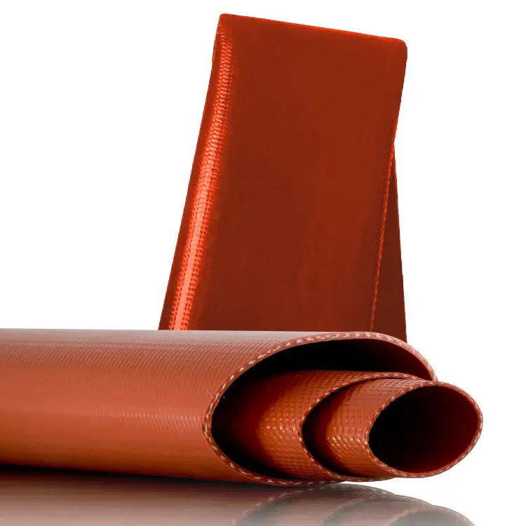 Red PVC Heavy Duty Layflat Hose - United Flexible